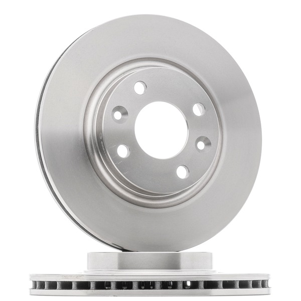 KRAFT 6045475: Bremseskive foraksel, Ø: 258mm, indvendigt ventileret, Ø: 258mm
