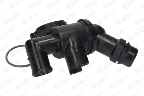 BIRTH 80069: Kühlmittelflansch Vorderachse, mit Thermostat