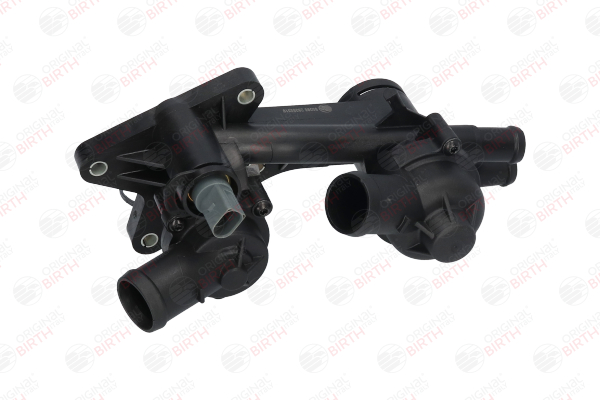 BIRTH 80098: Flansa lichid racire punte fata, cu senzor de temperatura, cu etansare, cu termostat