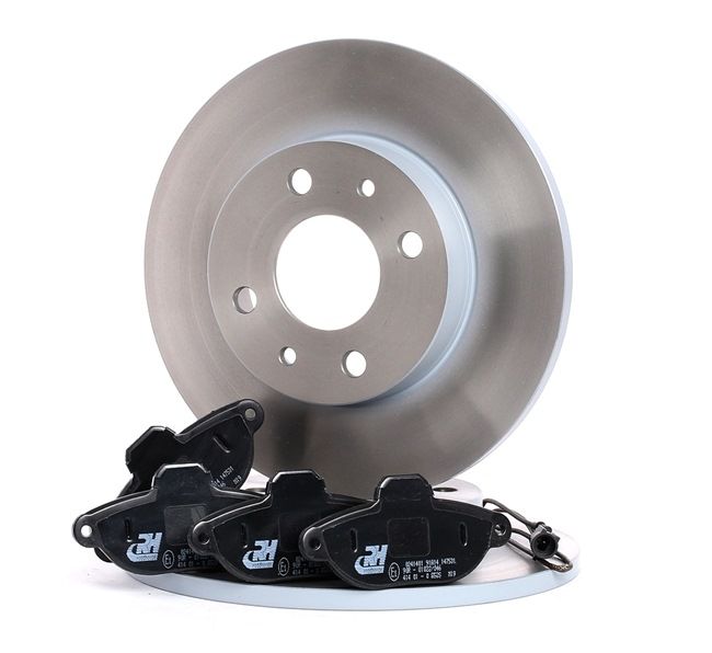 ROADHOUSE 8414.00: Disques et plaquettes de freins Essieu avant, Ø: 240mm, plein Dual Kit