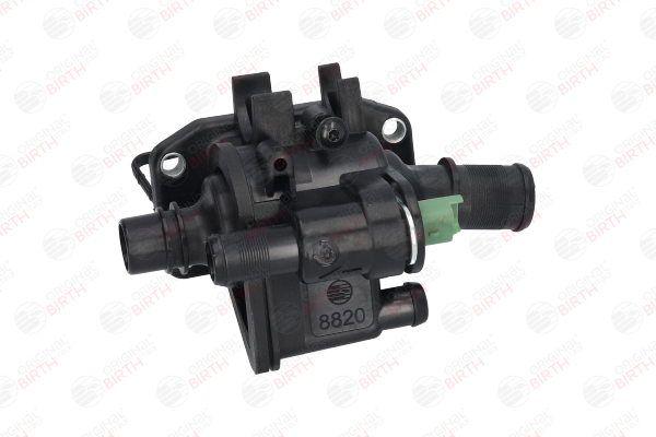 BIRTH 8820: Brida de refrigerante Eje delantero, con sensor de temperatura, con junta, con termostato