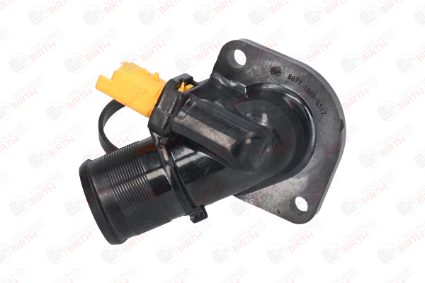 BIRTH 8877: Brida de refrigerante Eje delantero, con sensor de temperatura, con junta, con termostato