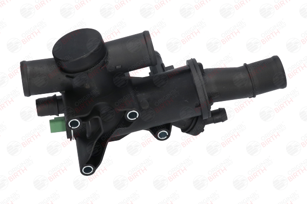 BIRTH 8887: Brida de refrigerante Eje delantero, con sensor de temperatura, con junta, con termostato