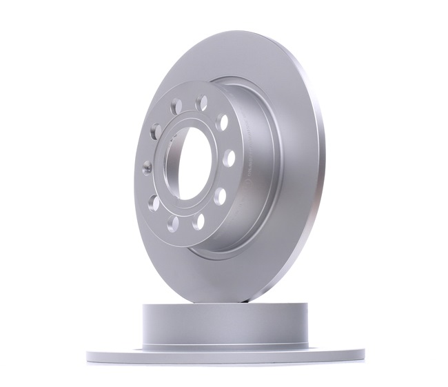 HELLA 8DD 355 109-601: Disque de frein Ø: 253mm, plein, Ø: 253mm, revêtu, sans moyeu de roue, sans roulement de roue, sans boulon de fix° de roue PRO