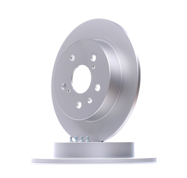 HELLA 8DD 355 123-021: Disco de freno Ø: 278mm, macizo, Ø: 278mm, revestido, sin buje de rueda, sin perno de sujeción de rueda PRO