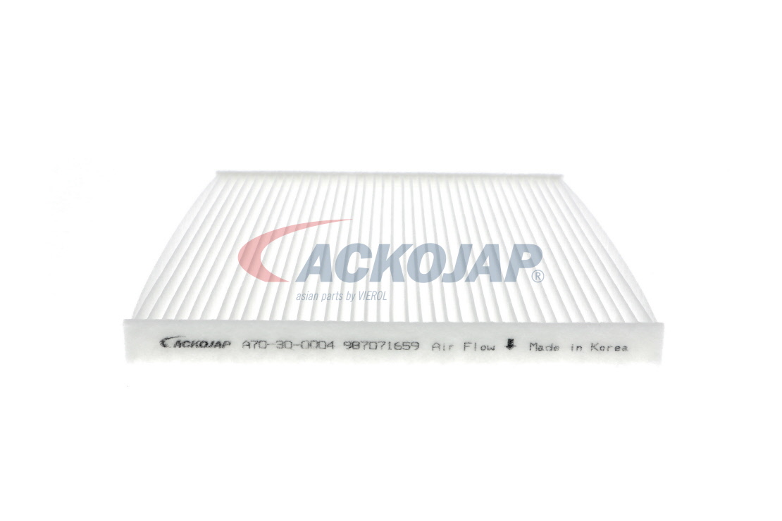 ACKOJA A70-30-0004: Interieurfilter Q+, original equipment manufacturer quality Papier, Stoffilter