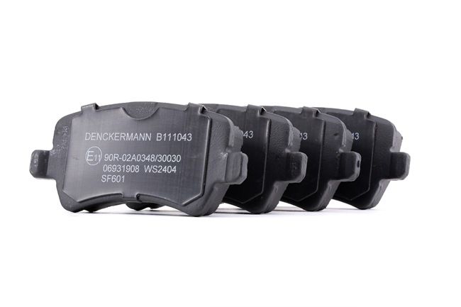 DENCKERMANN B111043: Bremsbeläge Hinterachse