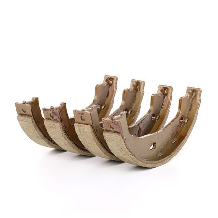 DENCKERMANN B120097: Bremsbackensatz Hinterachse, 160mm