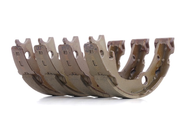 DENCKERMANN B120156: Bremsbackensatz Hinterachse, 172mm