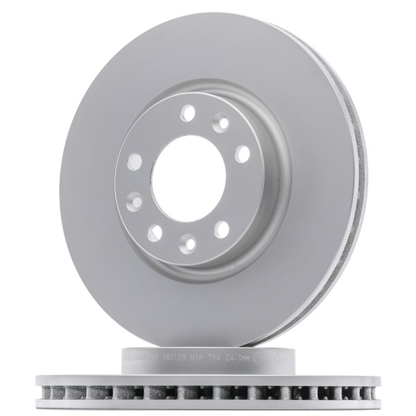 DELPHI BG4669C: Féktárcsa Ø: 283mm, Szellőztetett, Ø: 283mm, bevonatolt