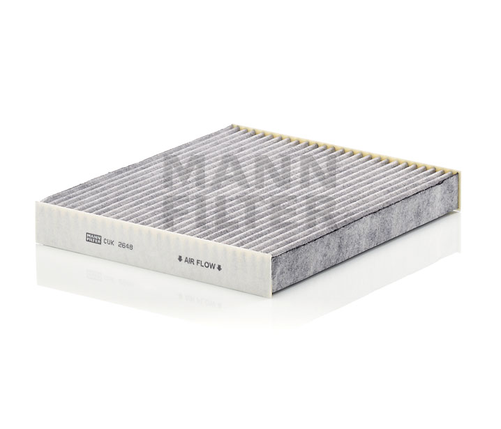 MANN-FILTER CUK 2648: Innenraumfilter Aktivkohlefilter