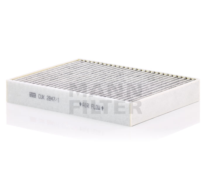 MANN-FILTER CUK 2847/1 Interieurfilter PORSCHE Cayenne (92A) 440 Pk Benzine kosten