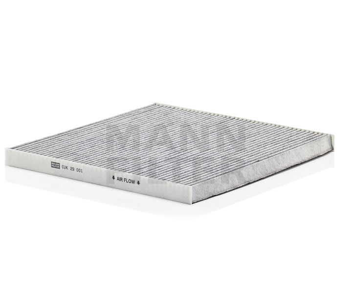 MANN-FILTER CUK 29 001: Filtru, aer habitaclu Filtru carbon activ