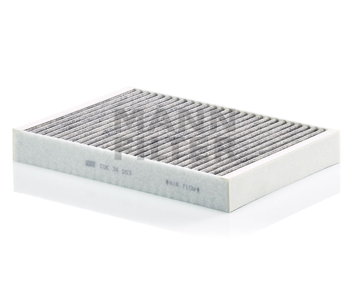 MANN-FILTER CUK 34 003: Filter vnútorného priestoru Filter aktívneho uhlia