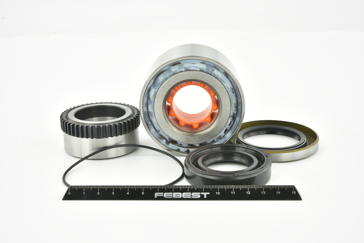 FEBEST DAC40804445-KIT3 Pyöränlaakerisarja MITSUBISHI PAJERO 2 (V3W, 52W, 54W) 216 hv Bensiini hinta