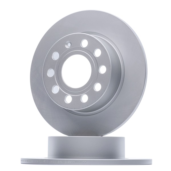 FERODO DDF1224C: Disque de frein Ø: 255mm, plein, Ø: 255mm, revêtu, avec vis/boulons PREMIER Coat+ disc