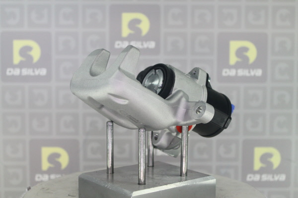 DA SILVA ET9850: Bremssattel vor der Achse, Hinterachse links