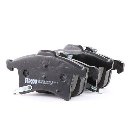 FERODO FDB1640W: Plăcuțe de frână cu acceasorii, cu clema piston, PREMIER