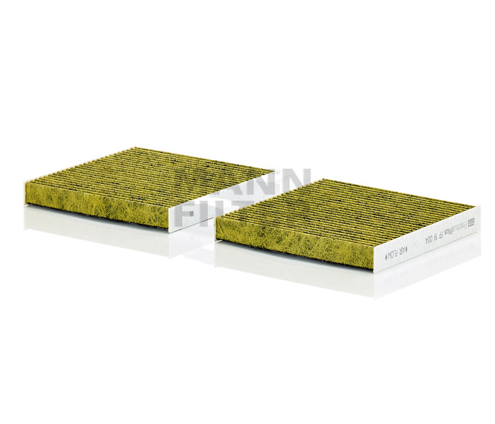 MANN-FILTER FP 19 004: Filtrs, Salona telpas gaiss Aktivētās ogles filtrs ar polifenolu, ar antibakteriālu efektu, Smalko daļiņu gaisa filtrs (PM 2.5), ar fungicīdo efektu, Aktivētās ogles filtrs, FreciousPlus