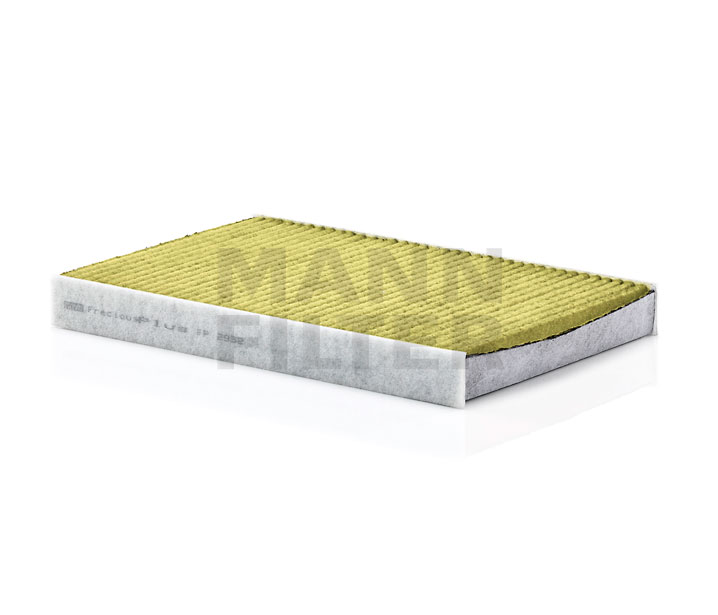 MANN-FILTER FP 2952: Filtro abitacolo Filtro carboni attivi con polifenolo, con effetto antibatterico, Filtro per polveri fini (PM 2.5), con azione fungicida, Filtro al carbone attivo, FreciousPlus