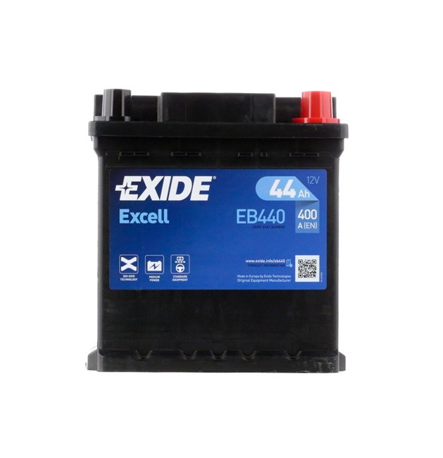 EXIDE EXCELL EB440 Starterbatteri LANCIA A 112 Hatchback 40 HK Benzin hvad koster