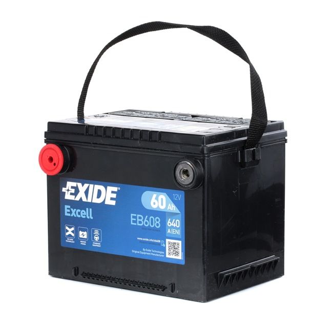 EXIDE EB608: Käivitusaku EXCELL