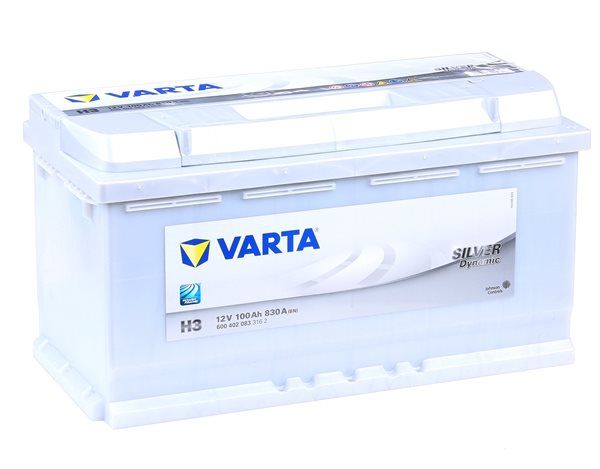 VARTA SILVER dynamic, H3 6004020833162 Batterie BUGATTI VEYRON EB 16.4 1001 CV Essence coût