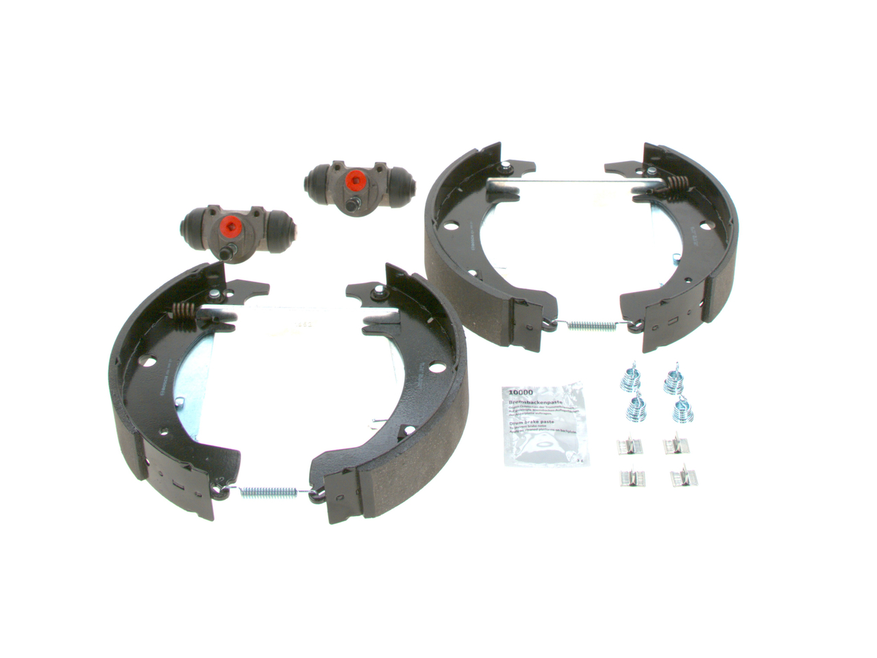 BOSCH 0 204 114 036 Remmenset, trommelrem RENAULT TRAFIC Open laadbak/ Chassis (PXX) 64 Pk Diesel kosten