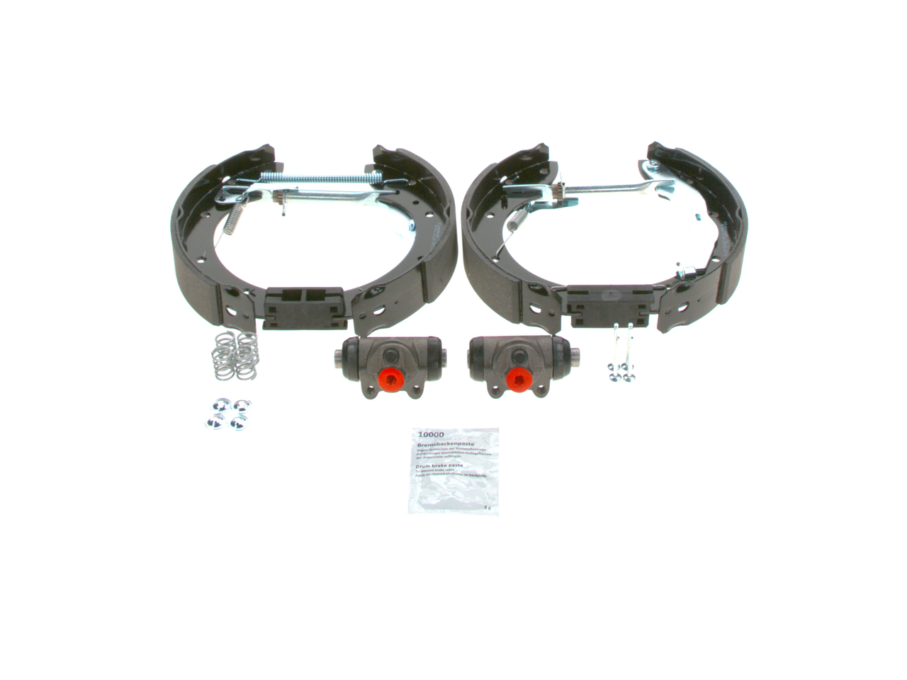 BOSCH 0 204 114 518 Bremžu komplekts, Trumuļu bremzes RENAULT MEGANE Scenic (JA0/1_) 75 ZS Benzīns cena