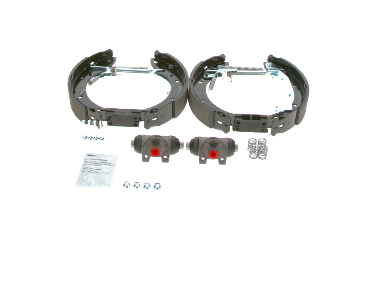BOSCH 0 204 114 535: Kit frenos, disco de tambor con accesorios, con cilindro de freno de rueda