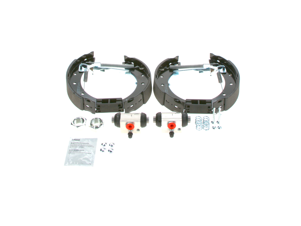 BOSCH 0 204 114 548: Kit frenos, disco de tambor con accesorios, con cilindro de freno de rueda