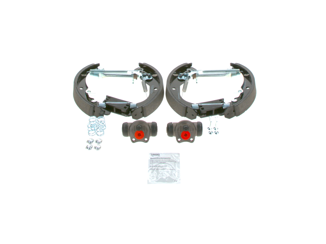 BOSCH 0 204 114 581 Fék készlet, dobfék OPEL Corsa B Hatchback (S93) 90 LE Benzin ár