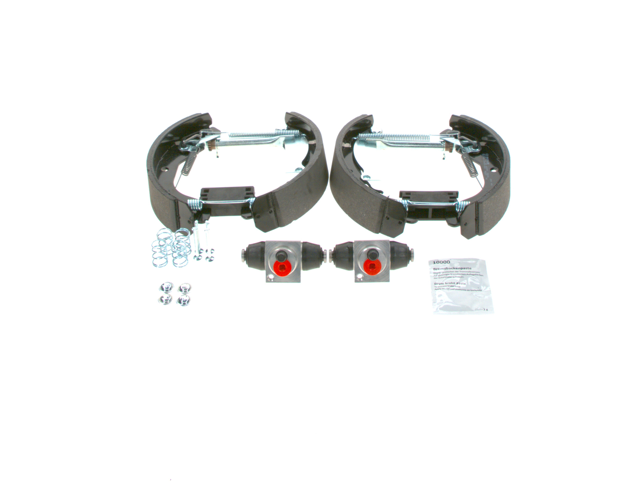 BOSCH 0 204 114 582 Remmenset, trommelrem OPEL Astra G CC (T98) 65 Pk Benzine kosten