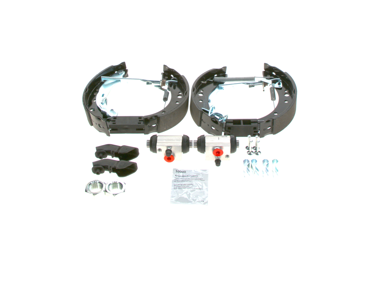 BOSCH 0 204 114 613: Kit frenos, disco de tambor con accesorios, con cilindro de freno de rueda