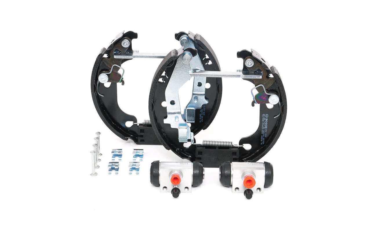 BOSCH 0 204 114 616: Zestaw do hamulców, hamulce bębnowe z dodatkami, z cylinderkiem hamulcowym