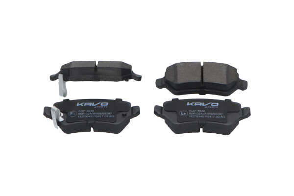 KAVO PARTS KBP-4020 Klocki hamulcowe KIA CEE'D (JD) 110 KM olej napędowy koszt