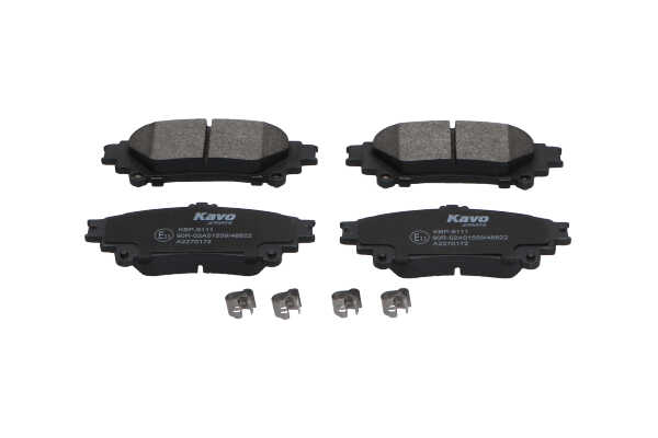 KAVO PARTS KBP-9111 Bremsbeläge TOYOTA SIENNA (ASL3_, GSL3_) 267 PS Benzin Kosten