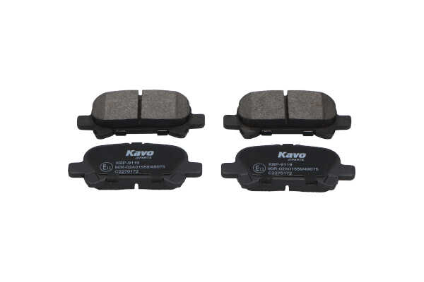 KAVO PARTS KBP-9119 Remblokken TOYOTA Camry Sedan (_V3_) 224 Pk Benzine kosten
