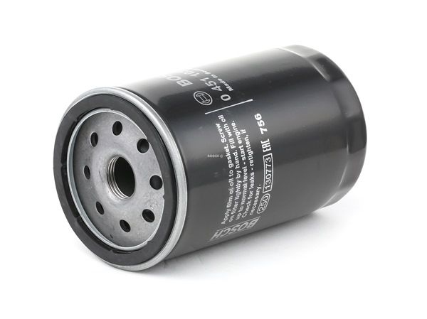 BOSCH 0 451 103 105: Filtro de aceite con dos válvulas de bloqueo de retorno