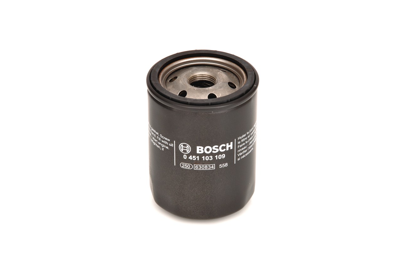 BOSCH 0 451 103 109: Filtro olio con una valvola blocco arretramento