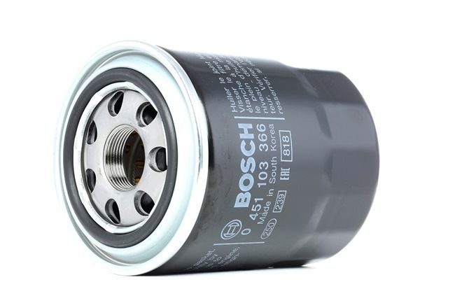 BOSCH 0 451 103 366 Oliefilter HYUNDAI H-1 Travel (TQ) 101 HK Diesel hvad koster