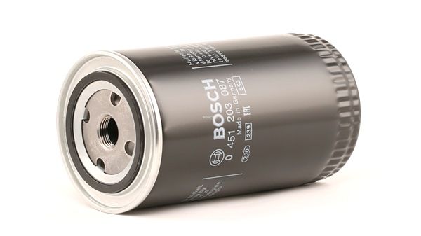 BOSCH 0 451 203 087: Oliefilter Met twee terugloopbeveiligingskleppen