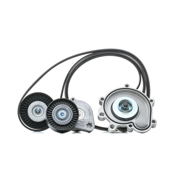 GATES KP17PK2418 Αντλία νερού + σετ ιμάντων poly-V MERCEDES-BENZ C-class Sedan (W203) 163 PS Βενζίνη κόστος