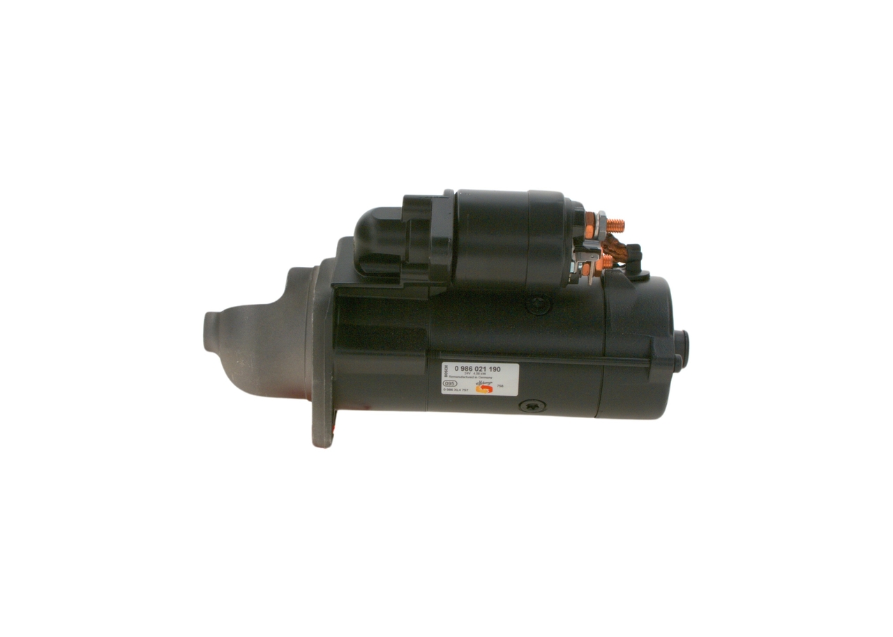 BOSCH 0 986 021 190: Motor de arranque 4kW