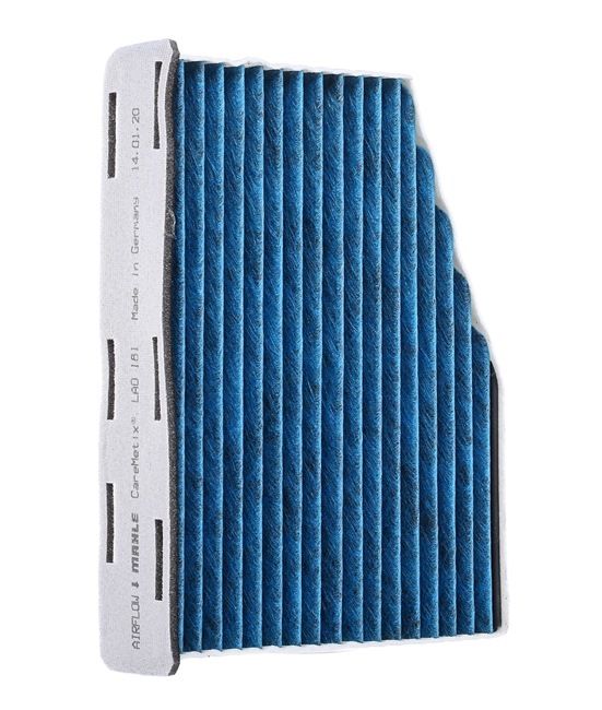 MAHLE ORIGINAL LAO 181: Filtru, aer habitaclu Filtru carbon activ, cu efect antialergic, cu efect antibacterial, CST4624