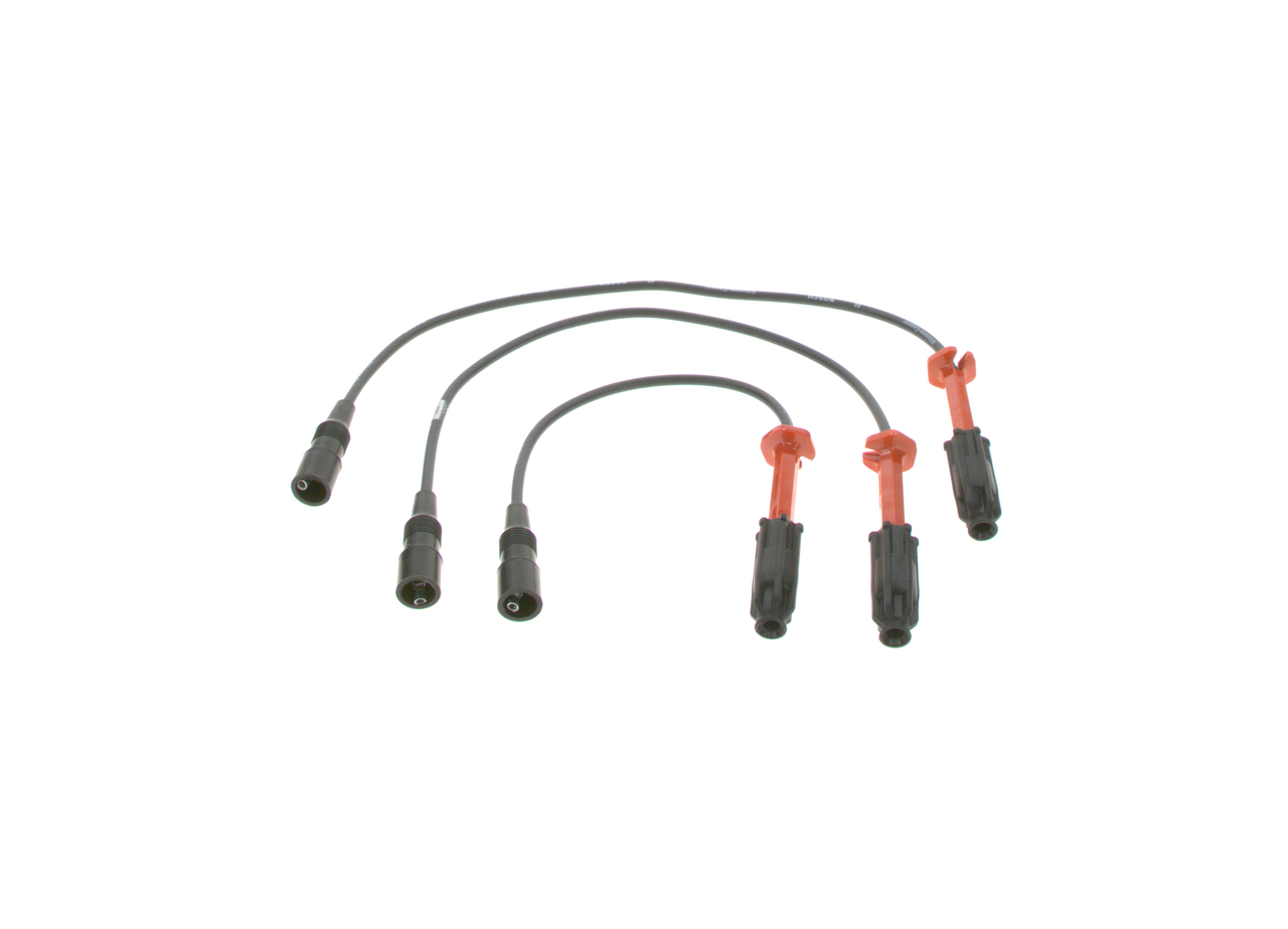 BOSCH 0 986 356 329 Комплект запалителеи кабели MERCEDES-BENZ C-класа Седан (W202) 193 K.C. бензин цена