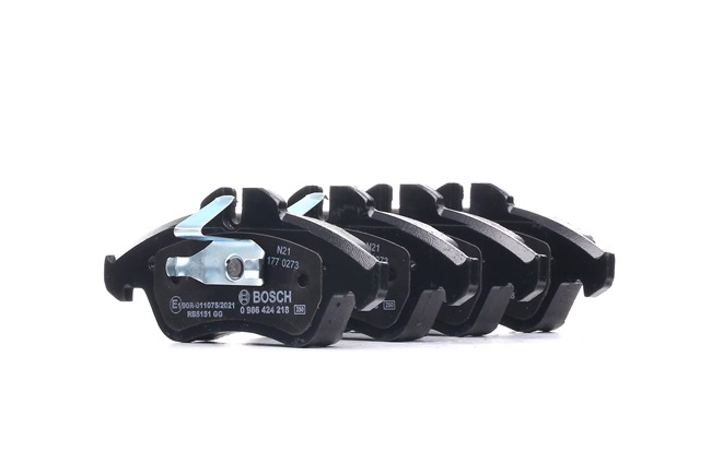 BOSCH 0 986 424 218 Remblokken MERCEDES-BENZ SPRINTER 3-t Open laadbak/ Chassis (903) 122 Pk Diesel kosten