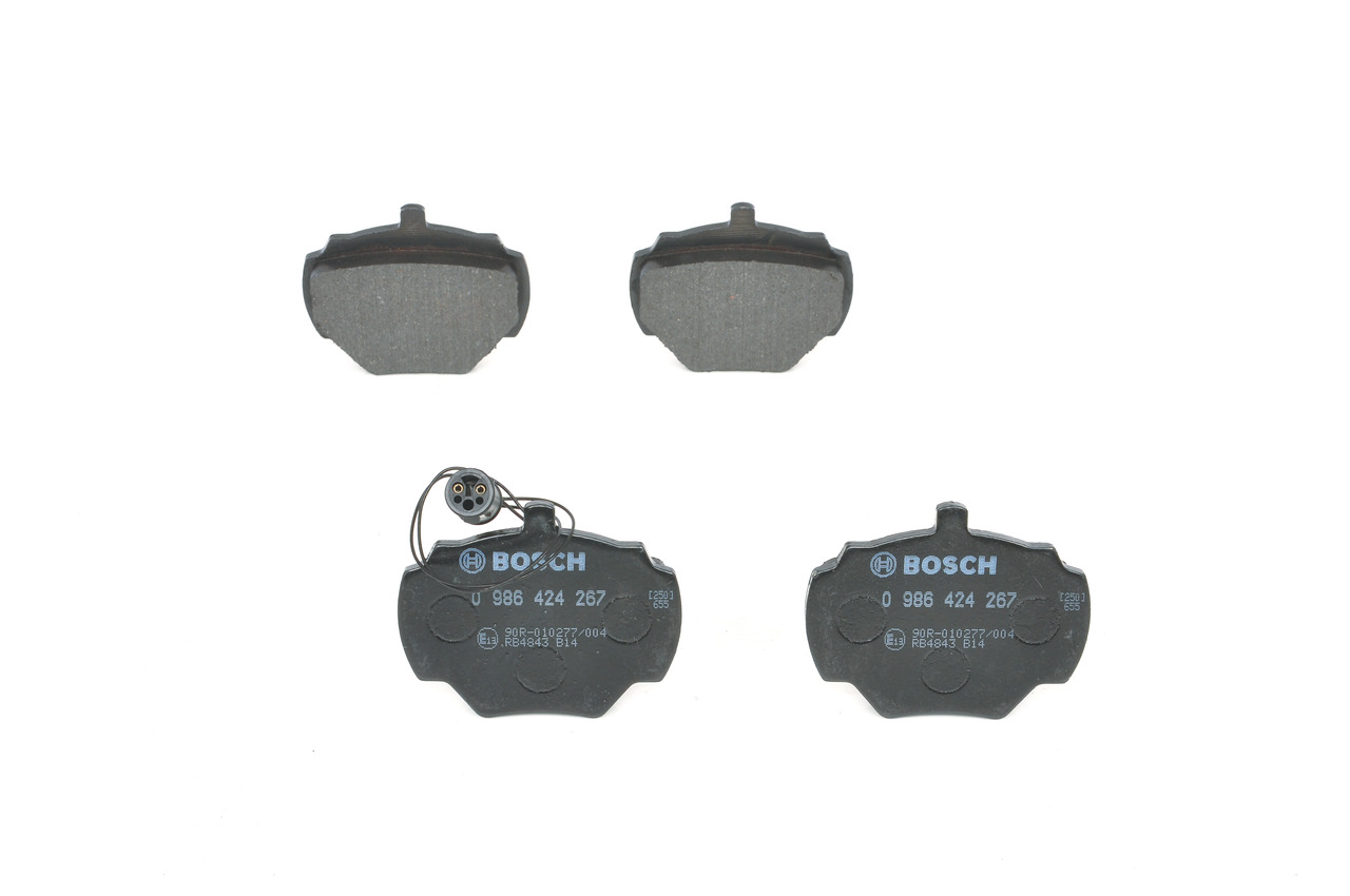 BOSCH 0 986 424 267 Remblokken LAND ROVER Range Rover 1 132 Pk Benzine kosten