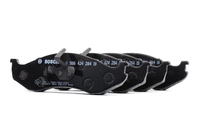 BOSCH 0 986 424 284 Τακάκια φρένων JEEP CHEROKEE (XJ) 116 PS Πετρέλαιο κόστος