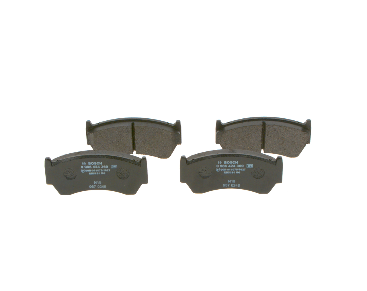 BOSCH 0 986 424 369: Bremsbeläge